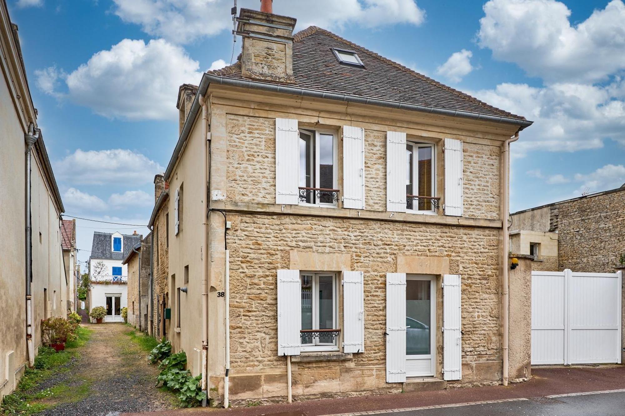La Maison Du Pecheur - A 250 M De La Plage Saint-Aubin-Sur-Mer  Dış mekan fotoğraf